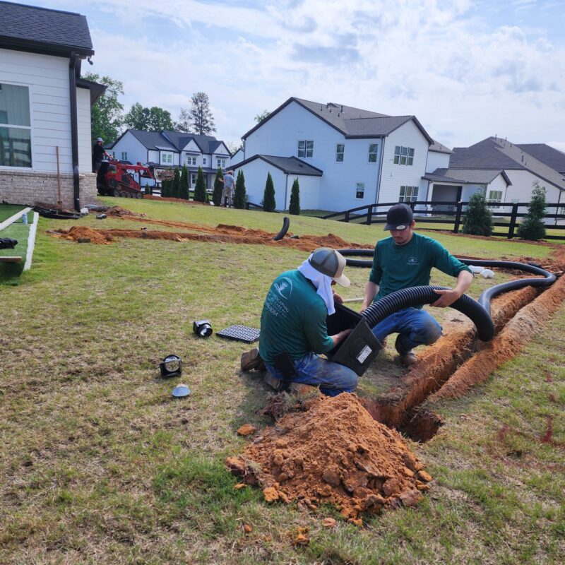 Crew Drainage Systetm Cumming GA Drainage Cumming GA