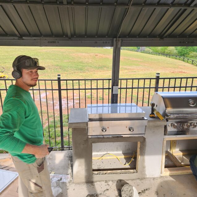 Crew Outdoor Kitchen Cumming Landscaping Outdoor Kitchen Cumming GA